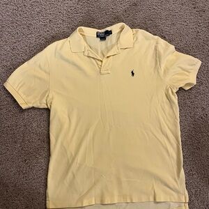 Polo Ralph Lauren Men’s Light Yellow Polo Shirt